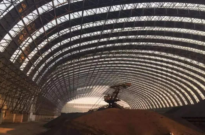 房山概述原料场封闭技术的特点和类型